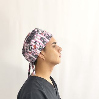 Gorro Quirúrgico de Cordones Beetlejuice