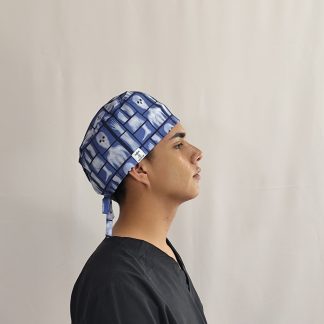 Gorro Quirúrgico de Cordones Radiografía